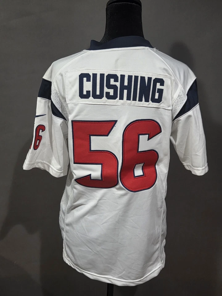 Camiseta cosida Brian Cushing de los Houston Texans de 10 años talla 14/16 Lg niños Foto 3 de 4