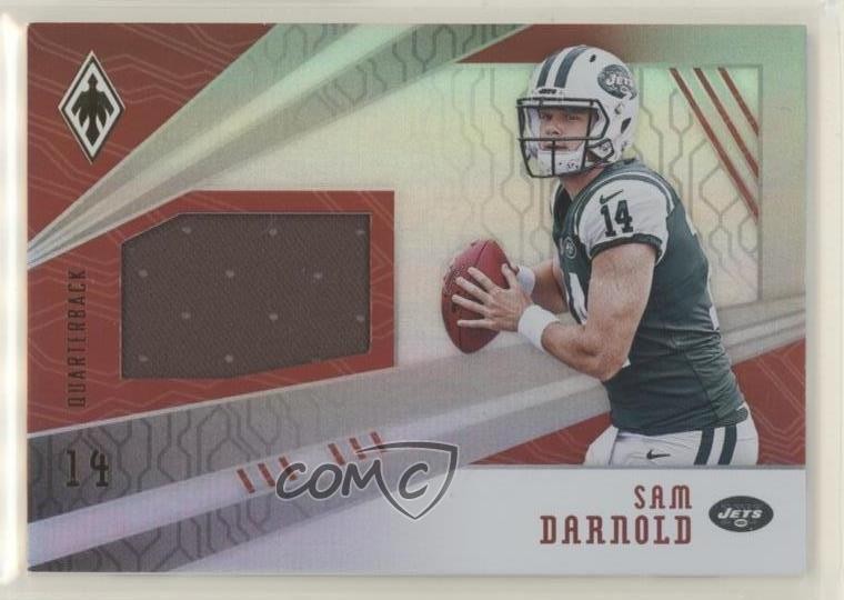 2018 Panini Phoenix RPS Memorabilia 100/100 Sam Darnold #1 5w7