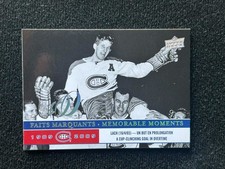 2008-09 UD Montreal Canadiens Centennial Elmer Lach Memorable Moments #291