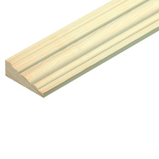 34x12 Pine Decorative Panel Moulding Dado Rail 1.2M x 12 Total 14.4 Meters TM796