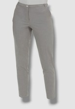 Calvin Klein Women's Gray Solid Cropped Skinny Pants Size 10.