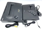 Neo Geo AES Console SNK Joystick Controller & Power adapter Tested from Japan