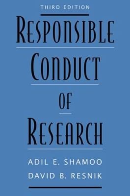 Responsible Conduct of Research Paperback Adil E., Resnik, David