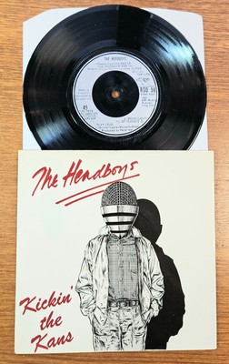 THE HEADBOYS ''Kickin' The Kans'' UK 1980 M-/EX 7'' RSO 3-track 80s Power Pop 45