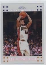 2007-08 Topps Chrome White Refractor /99 Marco Belinelli #133 17a5