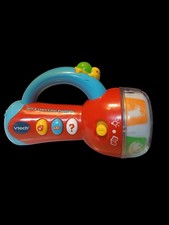VTech Spin And Learn Color Flashlight ABC Educational Musical Colorful Tested