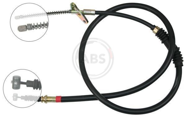 A.B.S.-OE K15407-OE Cable Pull, parking brake for OPEL,VAUXHALL