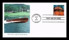 Dr Jim Stamps FDC Chris Craft Racing Runabout Fleetwood Mystic Stamp Cachet