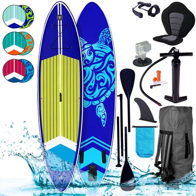 BRAST  SUP Board TURTLE | Aufblasbares Stand up Paddle | 320x81x15cm