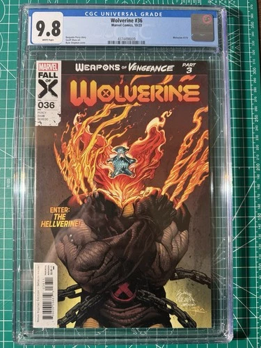 Wolverine (Marvel 2023) #36 1st Print 1st App of Hellverine KEY CGC 9.8