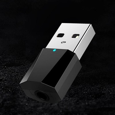  Mini-USB-Empfänger Stereo-Sound-Audio-Empfänger mit Audiokabel für Home Office