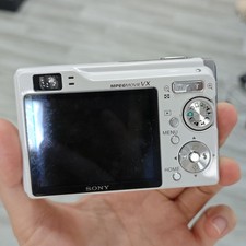 Sony Cyber-shot DSC-W80 White 7.2MP 3x Zoom Digital Camera W/Accessorie