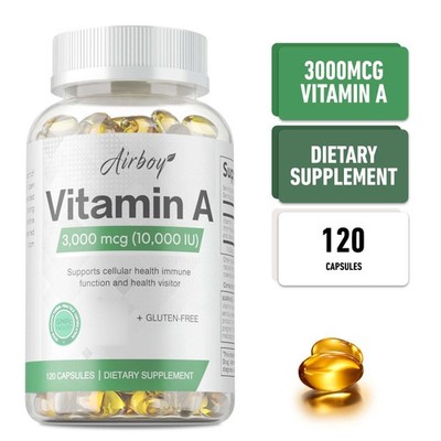 Airboy Vitamin A, 120 Capsules