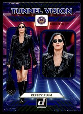 2025-26 Donruss WNBA Tunnel Vision Press Proof Blue Kelsey Plum Los Angeles
