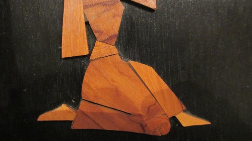 Vintage KAKADU Wood Handmade Israel signed art, purchased in the 1970's - Picture 7 of 12