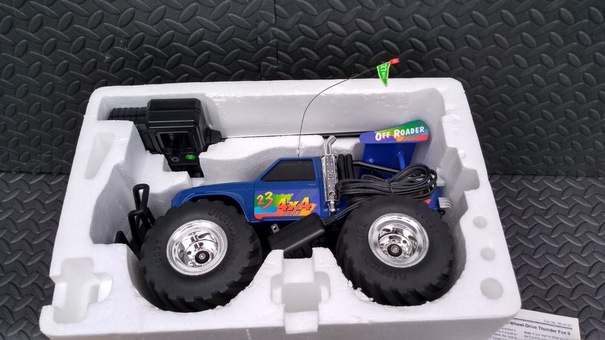 新発売の SHACK RADIO VINTAGE THUNDER RC ROAD OFF + ROAD ON 4x4 II FOX ホビーラジコン