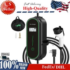 240V Electric Vehicle Charger Level 2 Portable Charging Station w/ Cord Super