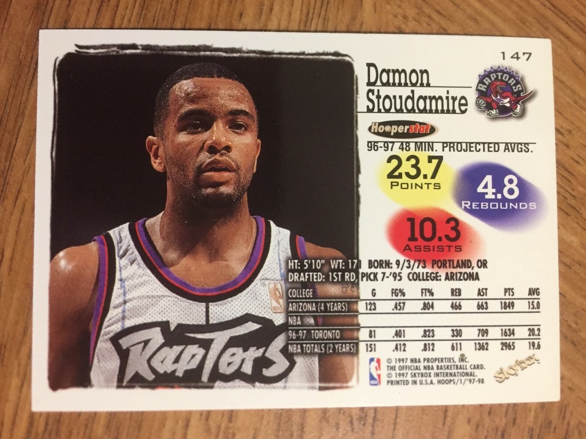 NBA新人王デイモンスタウダマイアーFLEERLサイン入りルーキーカード