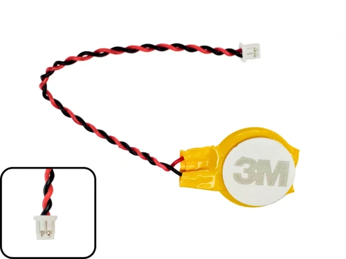 10 шт., аккумулятор BIOS CMOS для ноутбука, ноутбука, CR2032, 3 В, материнская плата с 2-контактным проводом - Изображение 3 из 4