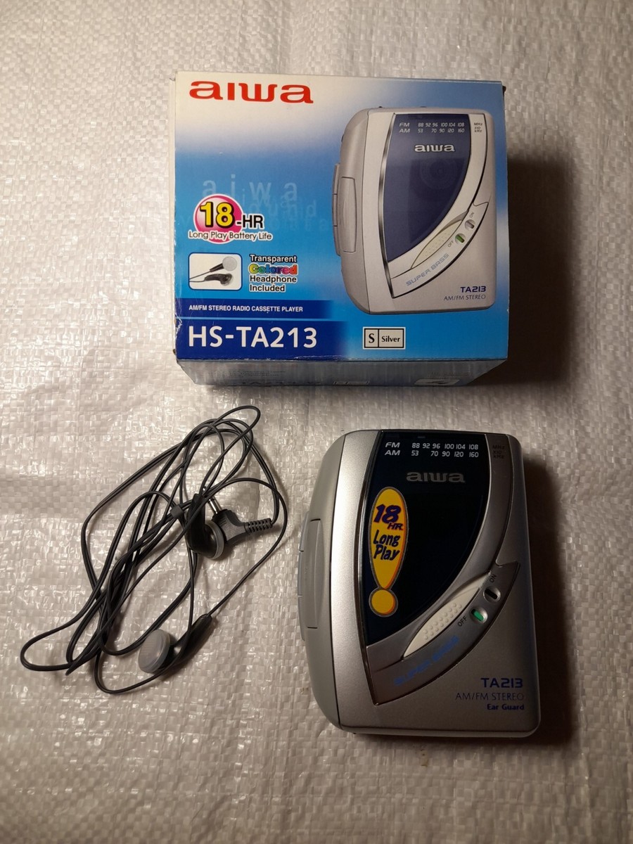 Vintage Aiwa HS-TA213 New With Packaging Original | eBay