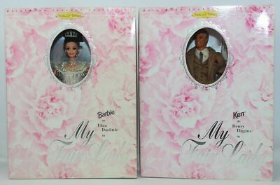 【リピーターＮｏ1】アイビ☆ベルブラン＆ベルクイーン Lot (2) Barbie Eliza Doolittle My Fair Lady Embassy Ball & Ken as
