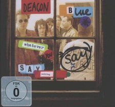 Deacon Blue Whatever You Say, Say Nothing RARE OOP DELUXE 2 CD 1 DVD 3 DISC SET