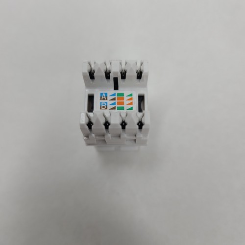 100 Belden AX101320 Kategorie 6 KeyConnect RJ45 Klinke Modul weiß - Bild 3 von 4