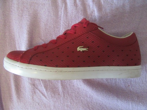 Scarpe Lacoste, Donna, Pelle Rossa, taglia 39 / 5.5, Come Nuove, con  scatola | eBay