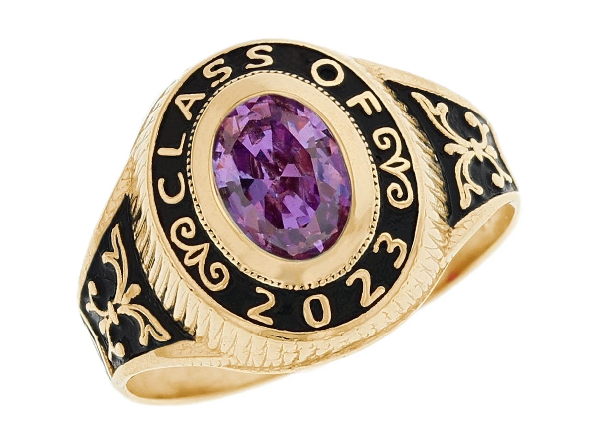 14k gold 2024 graduation ring