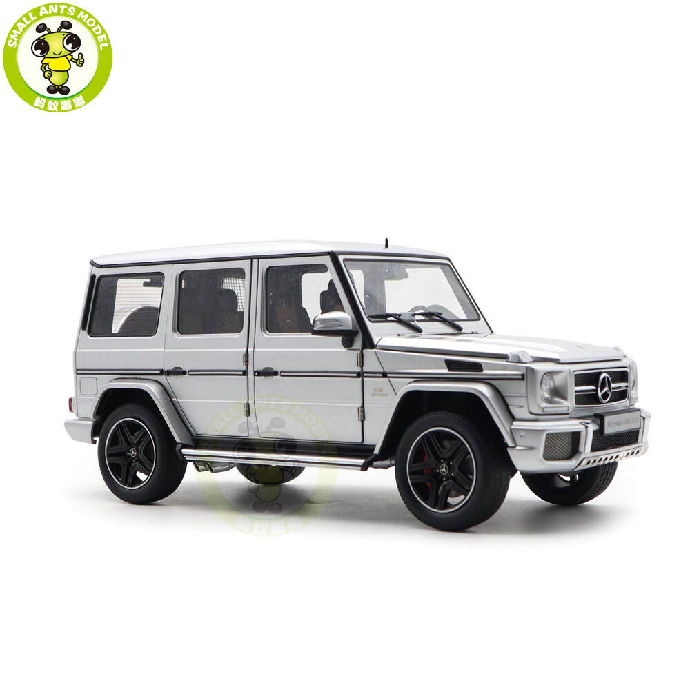 1/18 Mercedes-AMG G63 Benz AUTOart 76323 Silver Model Car Gifts