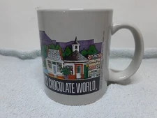 Vintage 1989 Hershey's Chocolate World Coffee Cup/ Mug 