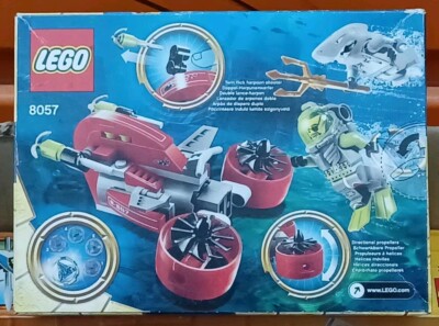 NEW RETIRED Lego Atlantis 8057 Wreck Raider SEALED NIB