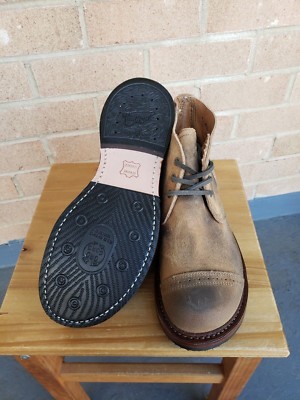 レッドウィング 4632 nigel cabourn サイス 7D Red Wing x Nigel Cabourn 4632 Hawthorne Chukka Boots Iron