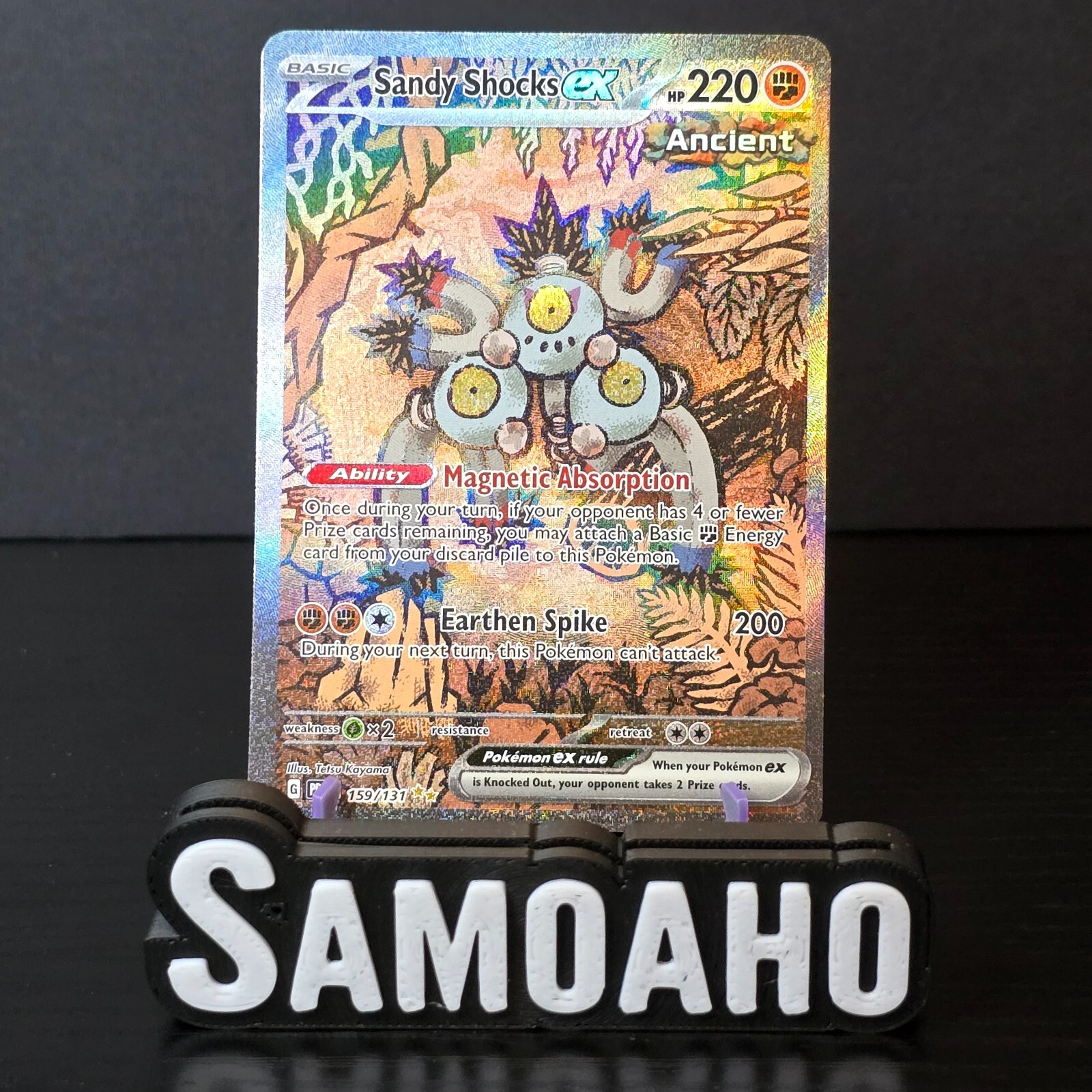 2025 Pokemon PRE Sandy Shocks EX 159/131