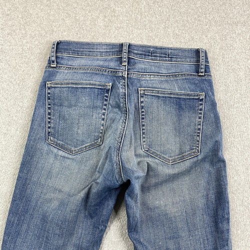 Gap Jeans donna 27s 28x27 vero skinny denim elasticizzato preppy casual scuola blu - Foto 21 di 21