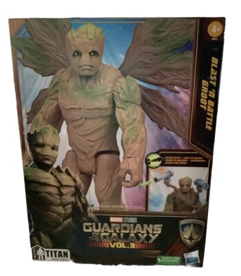 11.5'' Guardians of the Galaxy Vol. 3 ~BLAST N' BATTLE GROOT~ (2023, Hasbro)    7