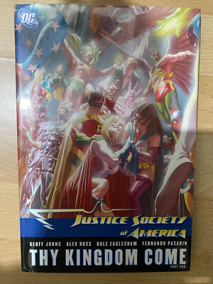 Justice Society America Kingdom Come Hardback Hardcover Graphic Novel DC Comics