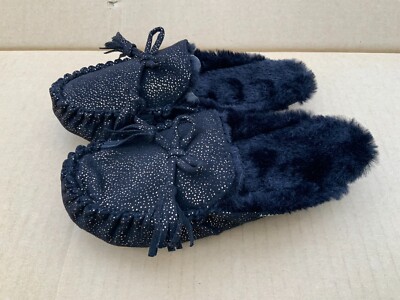 Moccasin Slippers Totes Sparkle Slippers Totes Isotoner Women's