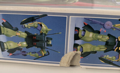 Vintage 1985 Bandai Z (Zeta) Gundam Series No. 02 HiZack RMS Vintage 1985 Bandai Z (Zeta) Gundam Series No. 02 HiZack RMS