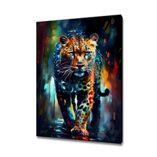 Leopard Canvas Print Picture Wall Hanging Animals Art Print Home Decor