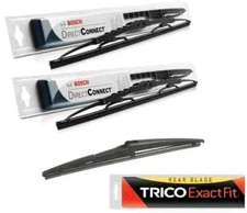 Bosch Trico Wiper Blade 22" + 21" + 11 "INCH For 2014 - 2021 Jeep Grand Cherokee