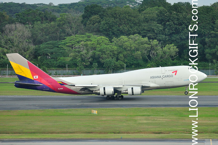 Asiana Airlines Cargo | B747-400F | HL7415 | Print | eBay