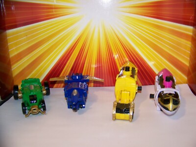Power Rangers Super Megaforce Legendary Megazord Jet Wheeler Sub Racer Zords 