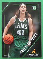 KELLY OLYNYK, 2013-14 PINNACLE #10 RC, ROOKIE, CELTICS, HEAT