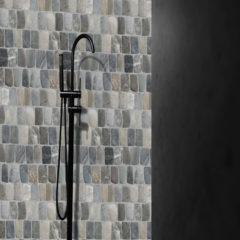 Canine Mix Natural Stone Mosaic Wall & Floor Tile ($17.01/SqFt) - Image 2 of 4