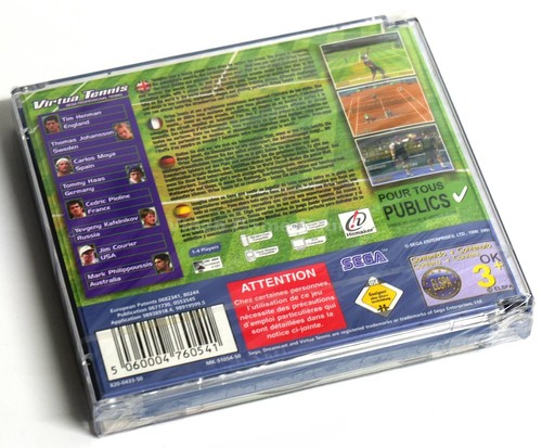 Sega Dreamcast Virtua Tennis *Original versiegelt - Bild 2 von 2