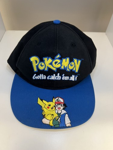 Vintage Youth Pokemon Hat Ash Ketchum 