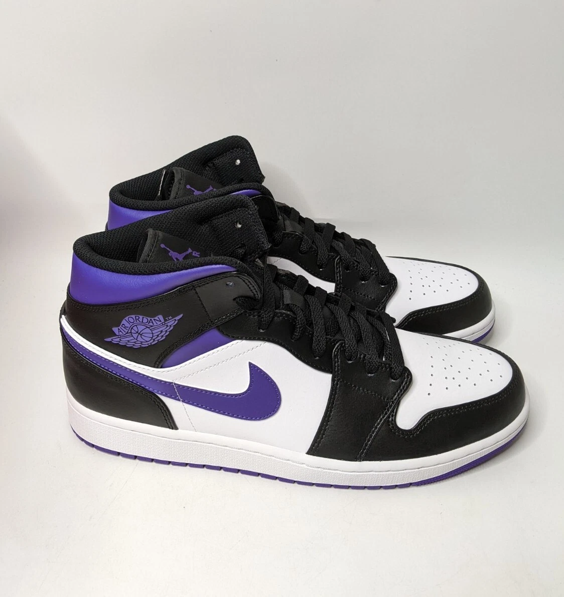 Nike Air Jordan 1 Mid Court Purple Men's Size 11 (554724-095) | eBay