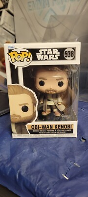Disney - FUNKO POP STAR WARS OBI-WAN KENOBI 11点 Disney Funko Pop! STAR WARS Obi-Wan Kenobi Bobble Head #538 w