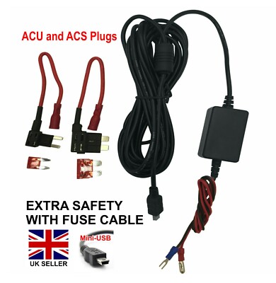 Mini USB DC Auto Ladegerät Hart Kabel Kit Box für Auto Dash Camcorder DVR